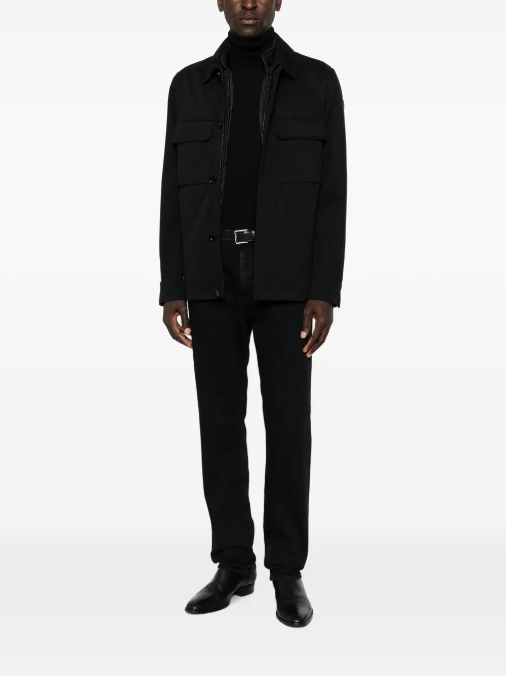 Moncler Thaldrik jas Zwart