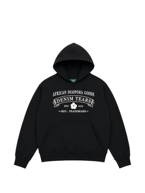 Denim Tears ADG logo-print hoodie