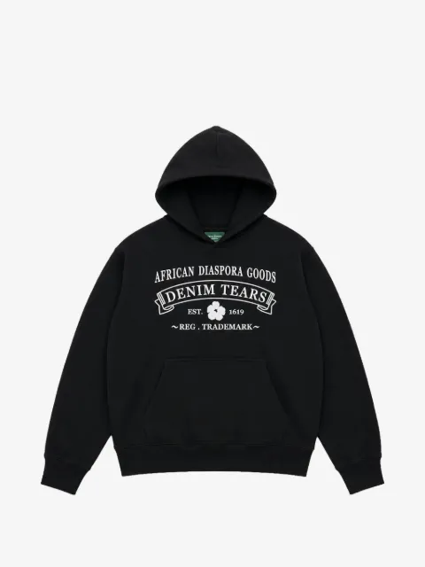 Denim Tears ADG logo-print hoodie