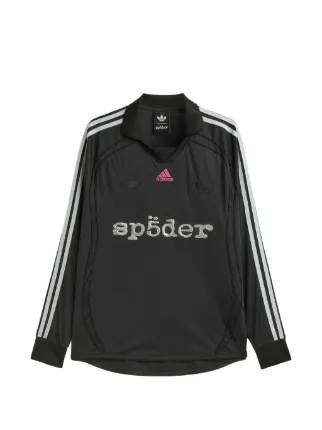 Adidas x Sp5der logo-print Jersey | Black | FARFETCH
