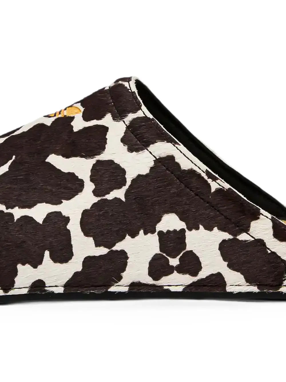 adidas Adimule cow-print mules Zwart