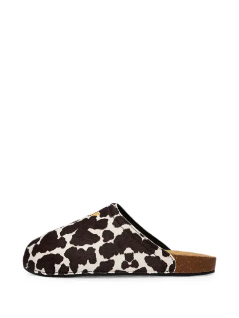 adidas Adimule cow-print mules