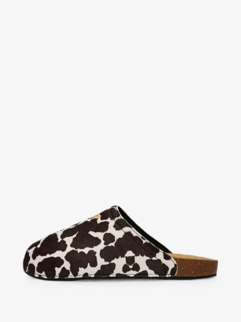 adidas Adimule cow-print mules