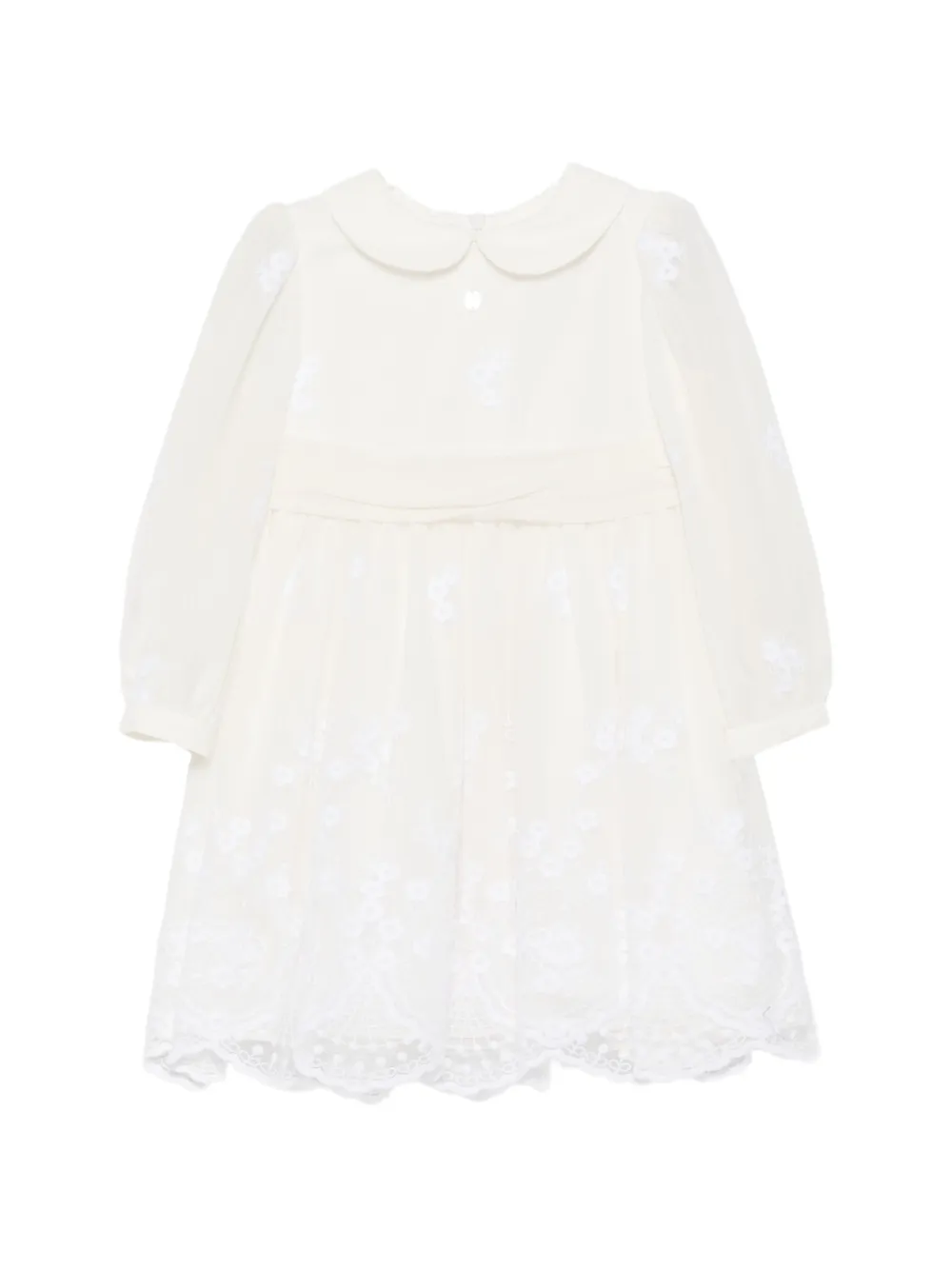 Patachou floral-embroidered dress - Toni neutri