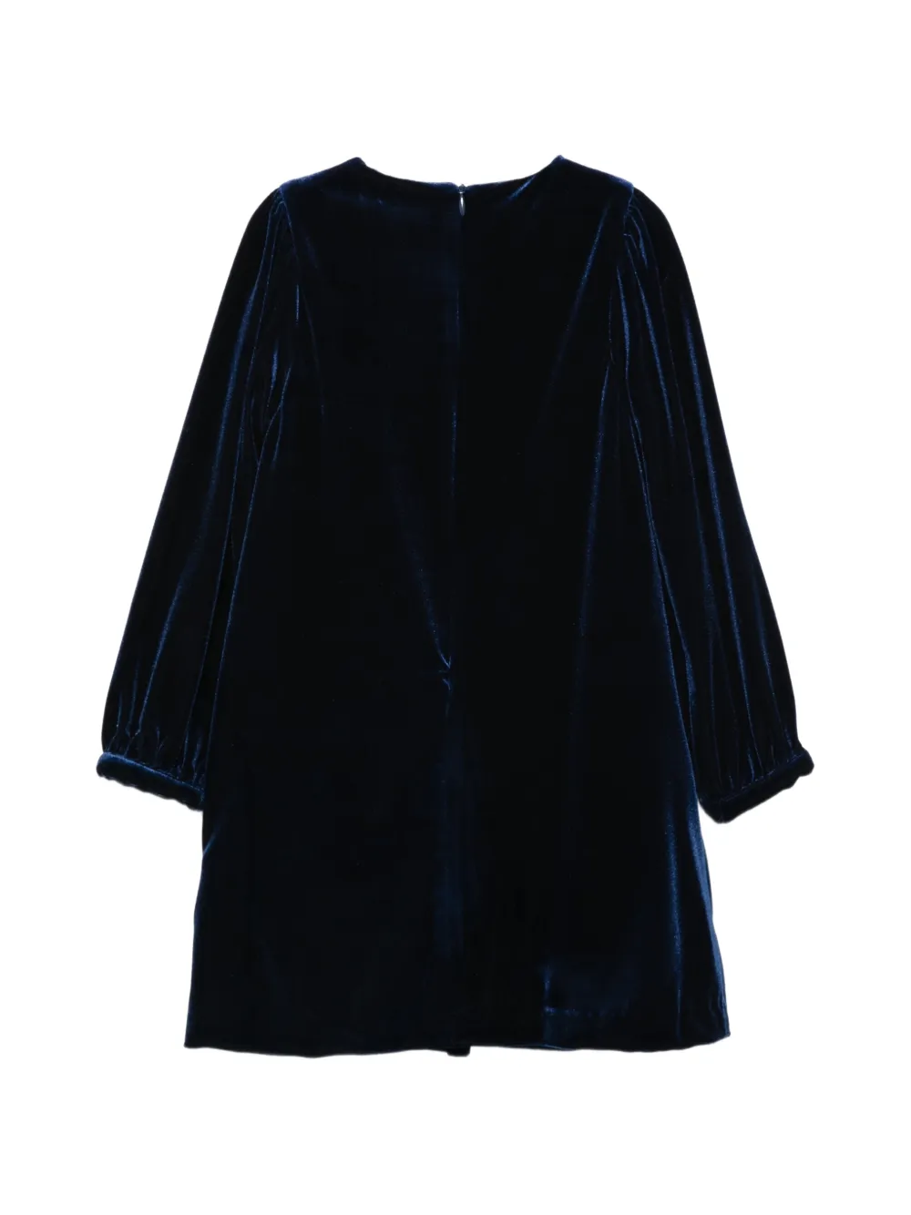 Patachou Fluwelen jurk Blauw