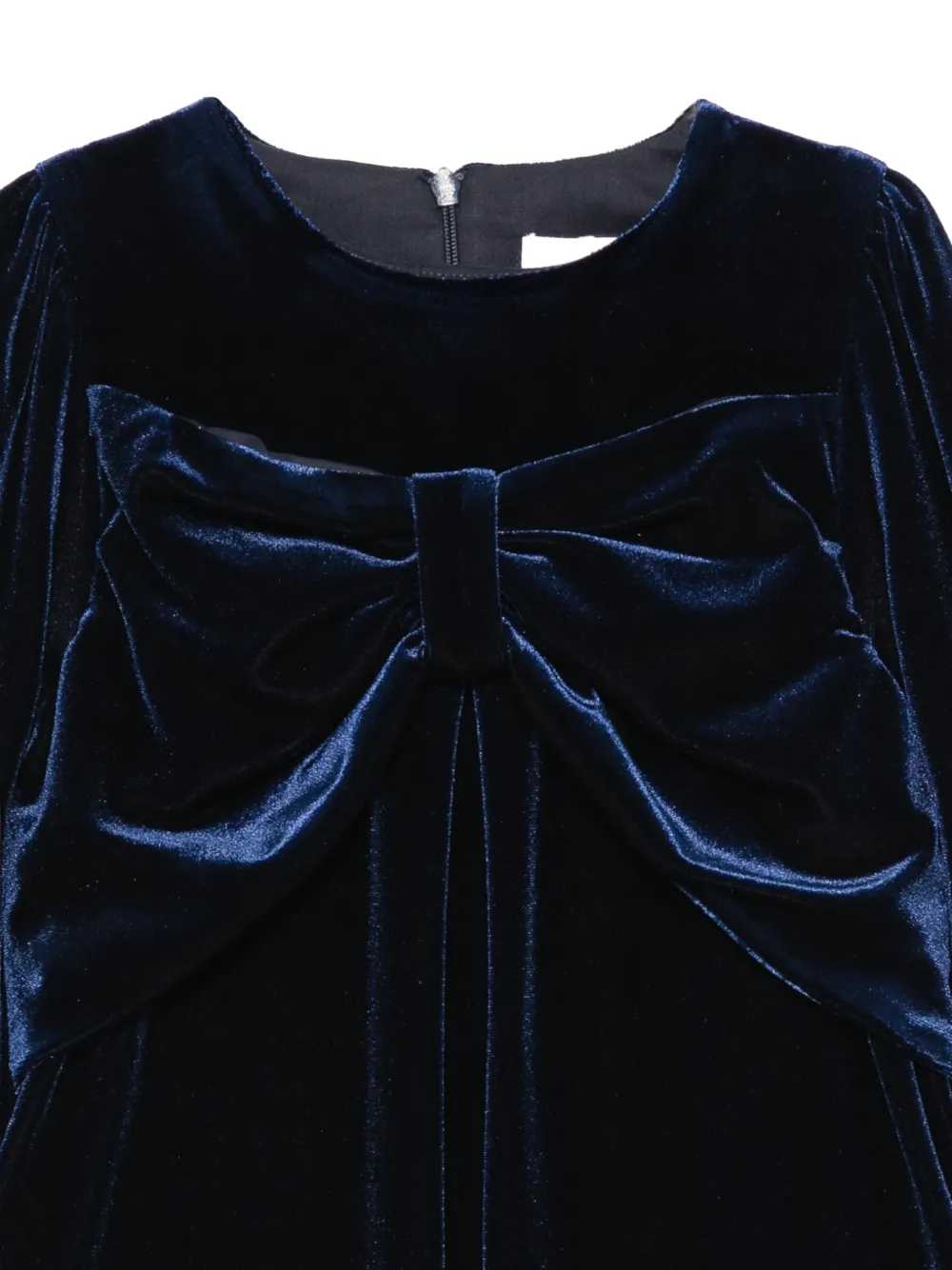 Patachou Fluwelen jurk Blauw