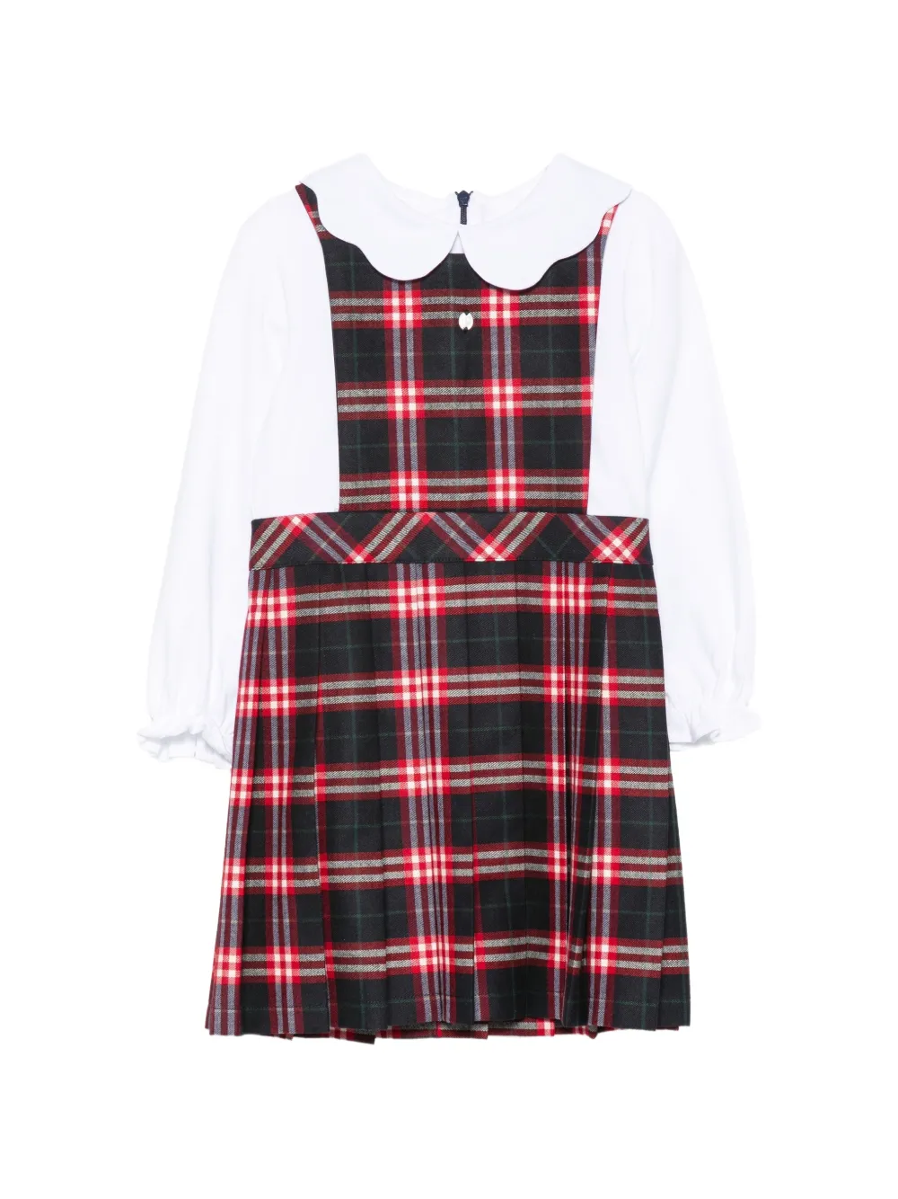 Patachou pleated dress - Blu