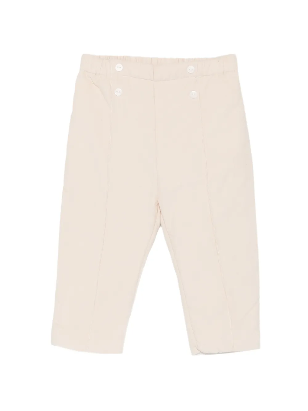 Patachou button-detail corduroy trousers - Tons neutres Patachou button-detail corduroy trousers - Tons neutres