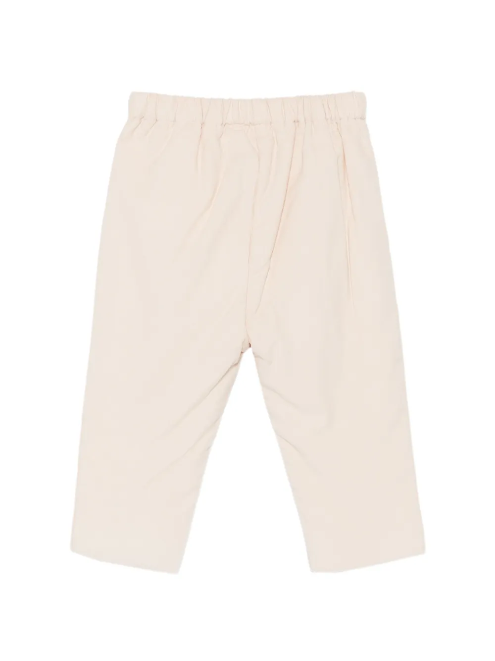 Patachou button-detail corduroy trousers Beige
