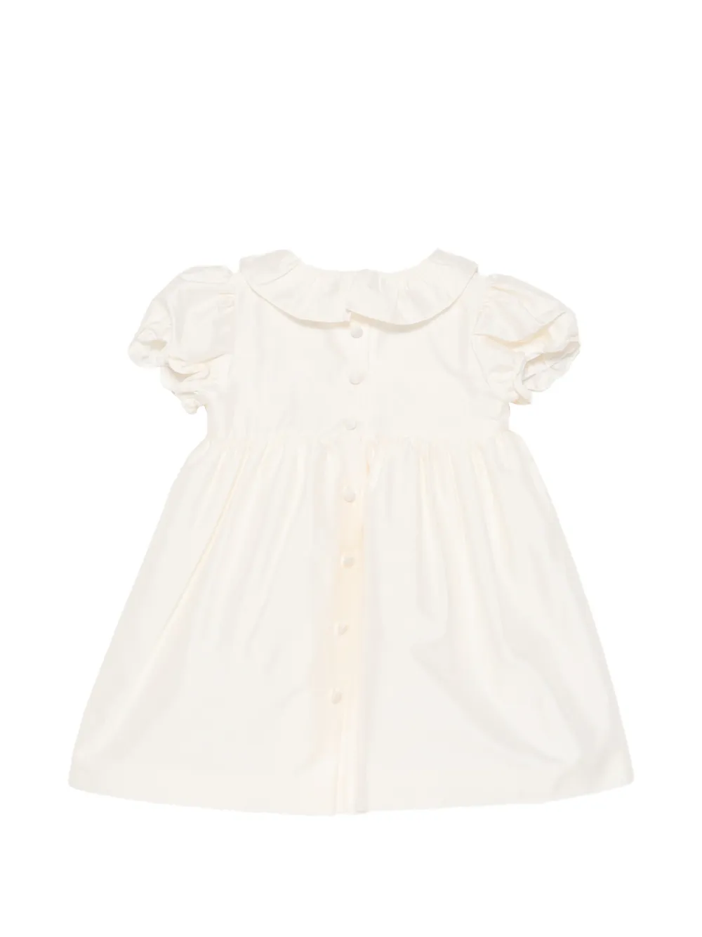 Patachou ruffled dress Beige