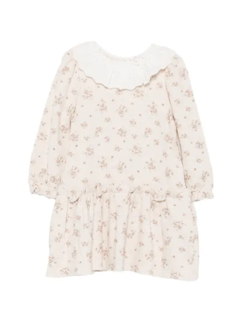 Patachou vestido con volantes y estampado floral