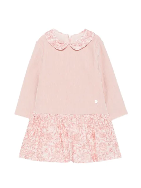 Patachou floral-print Peter Pan collar dress