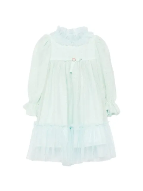 Patachou glittered ruffled dress