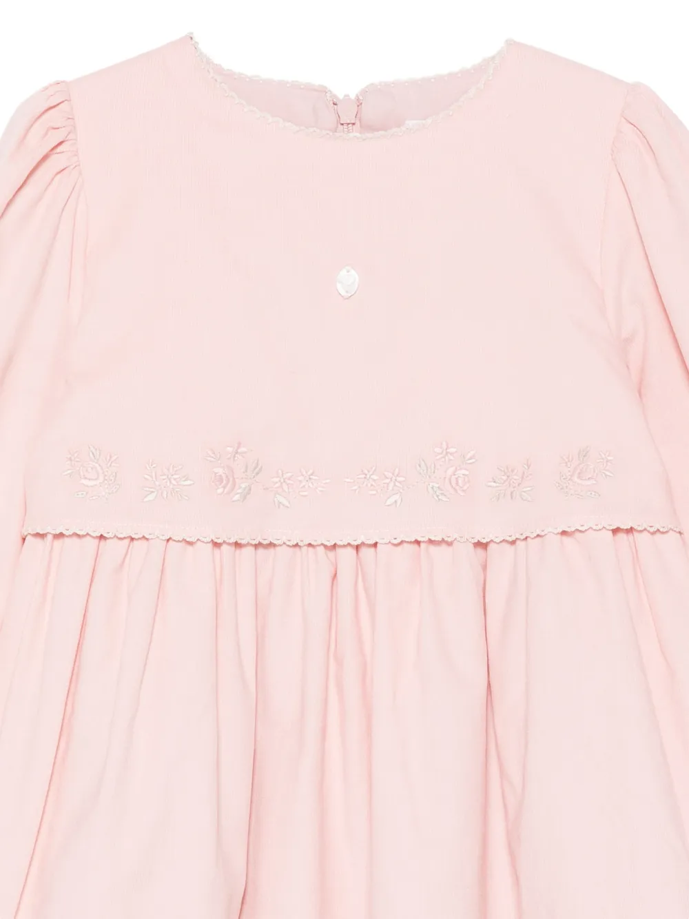 Patachou Jurk met geborduurde bloemen Roze