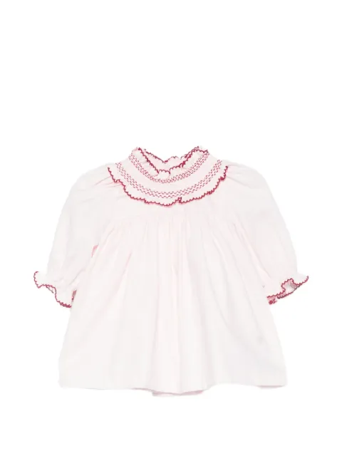 Patachou smocked ruffled dress