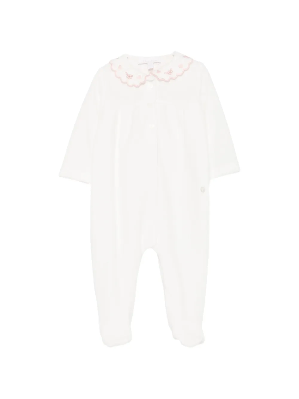 Patachou pyjama à col brodé - Blanc Patachou pyjama à col brodé - Blanc