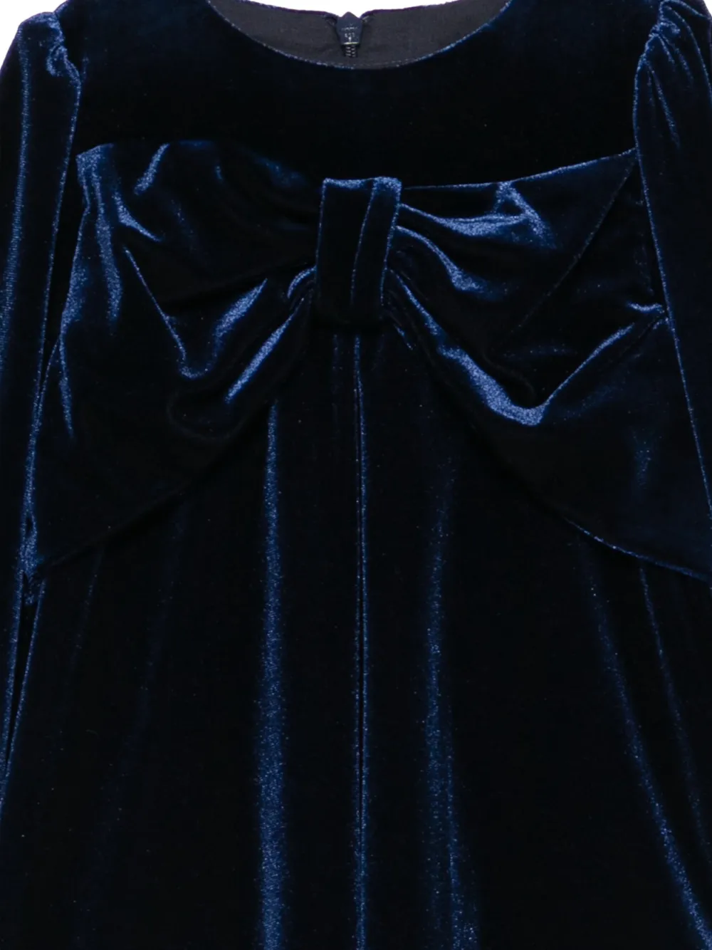 Patachou Fluwelen jurk Blauw