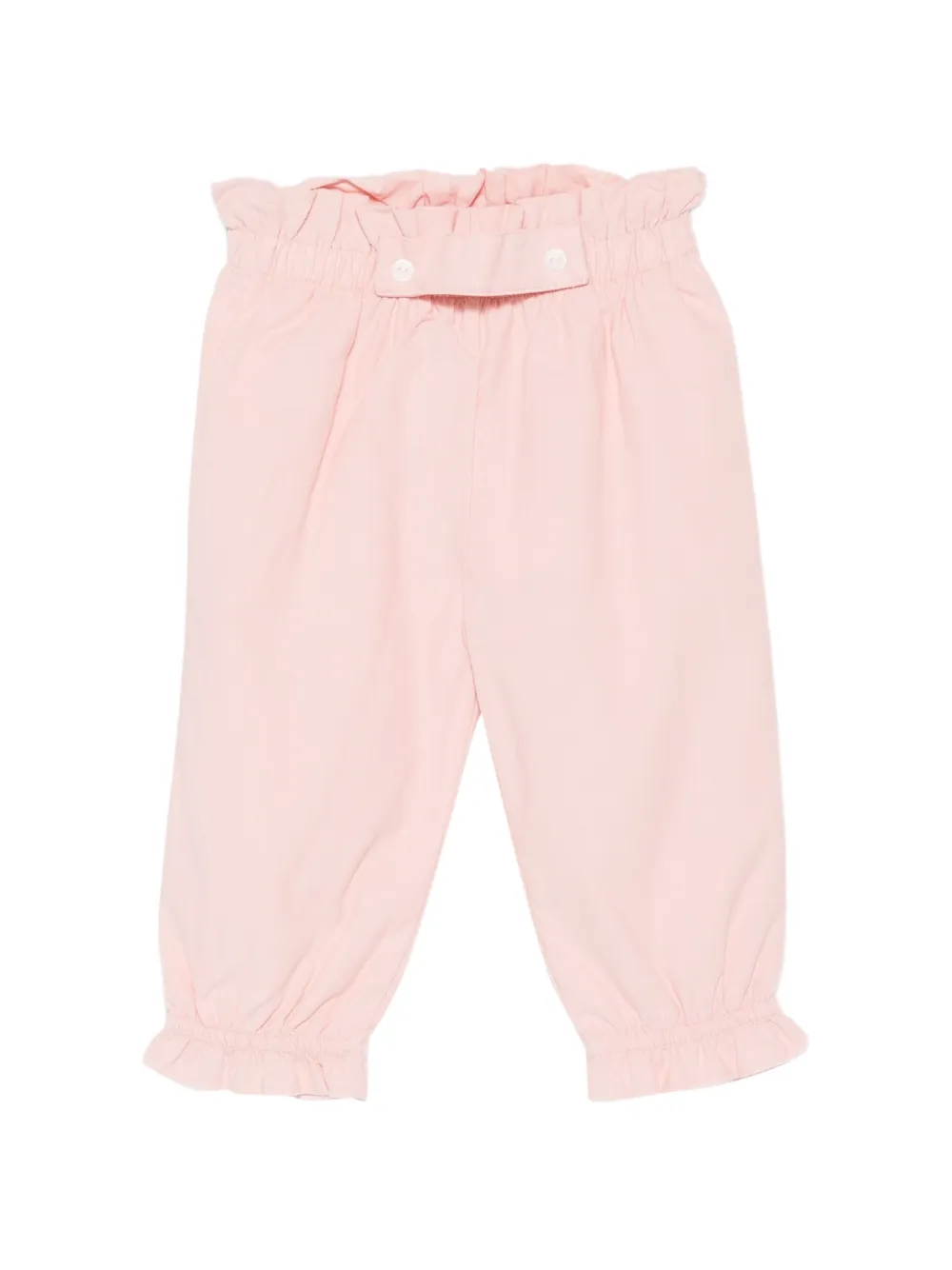 Patachou ruffled-trim trousers - Rose Patachou ruffled-trim trousers - Rose