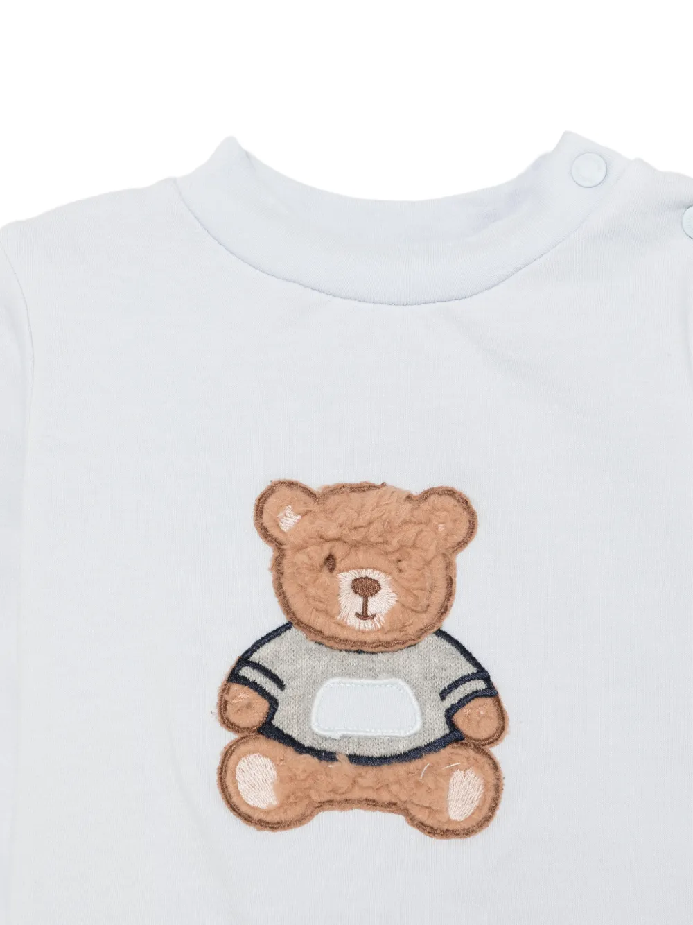 Patachou bear-embroidered tracksuit Blauw