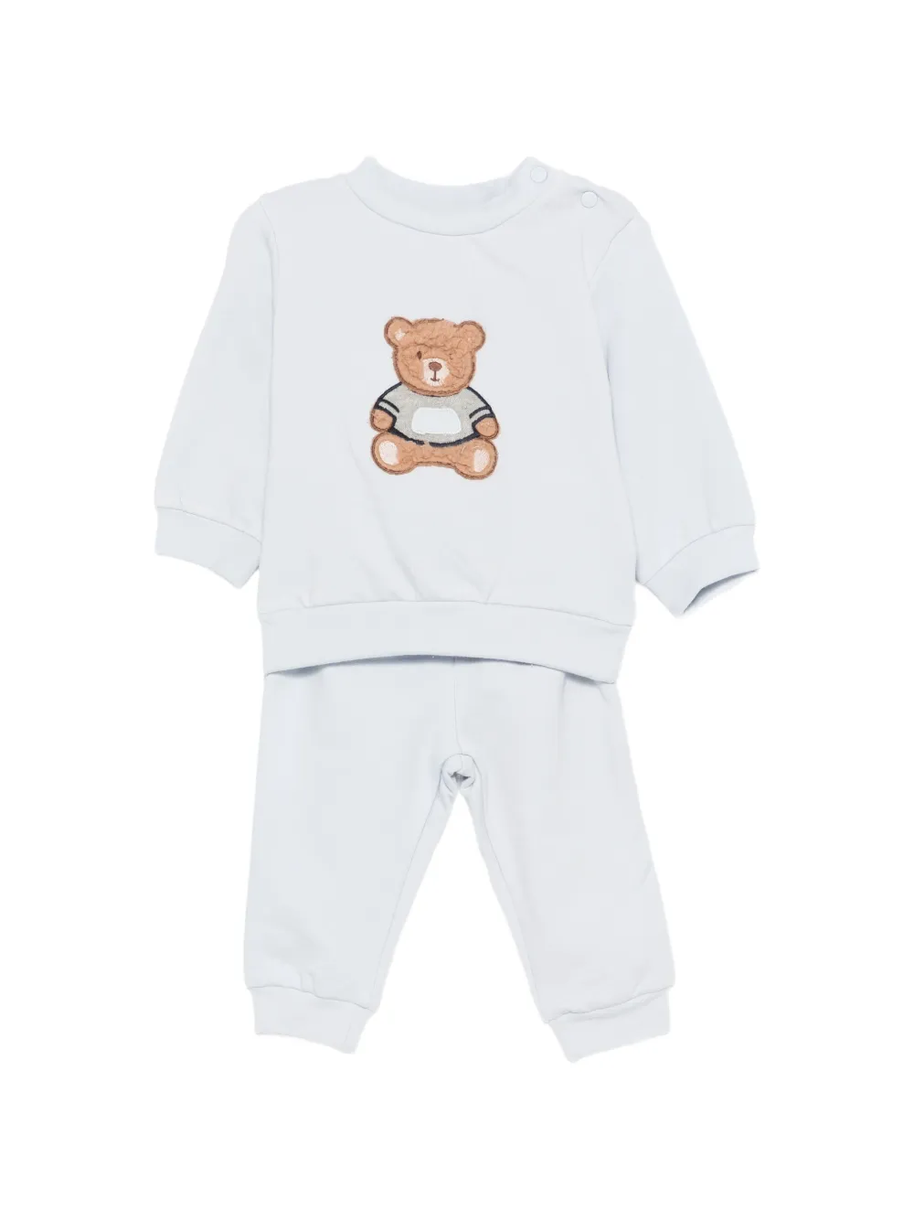 Patachou bear-embroidered tracksuit Blauw
