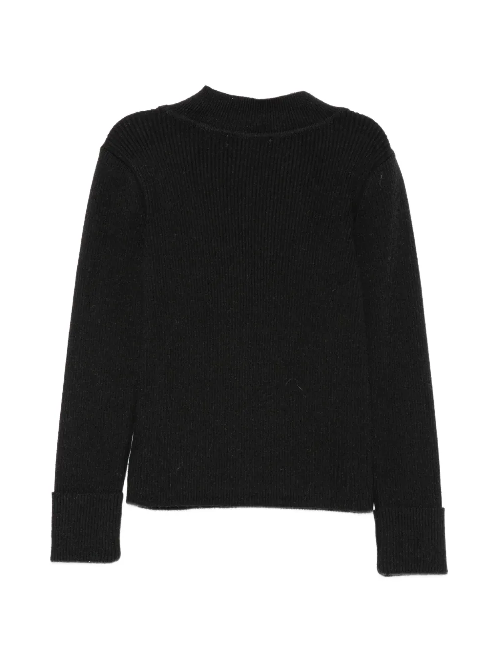 Patachou Sweater met logoplakkaat Zwart