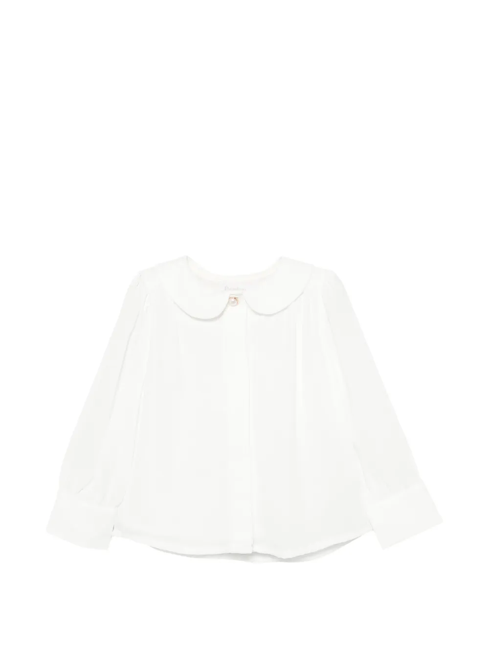 Patachou Peter Pan collar button-down blouse - Weiß