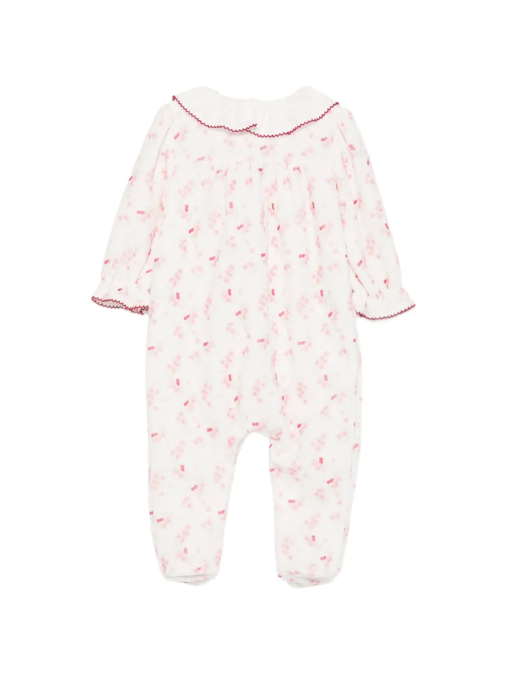 Patachou Pyjama met kersen-print Wit