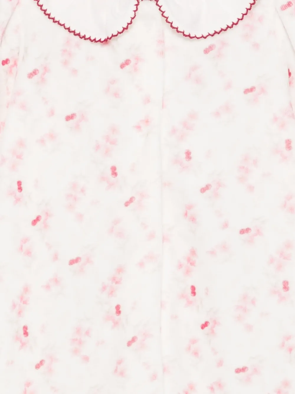 Patachou Pyjama met kersen-print Wit