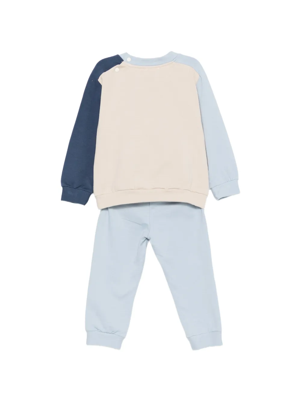 Patachou embroidered colour-block tracksuit Blauw