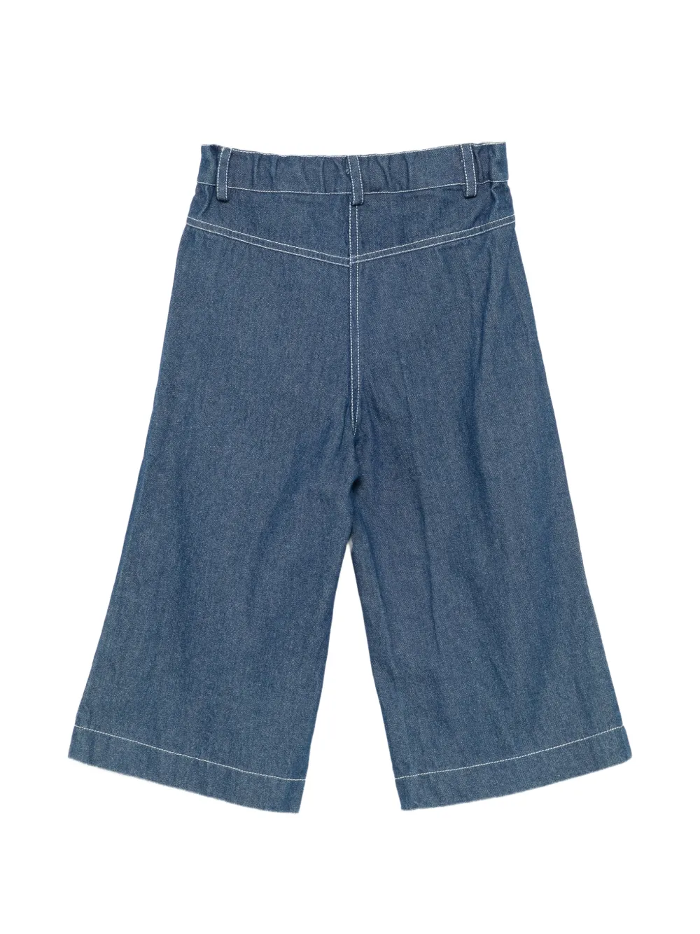 Patachou Jeans met wijde pijpen Blauw