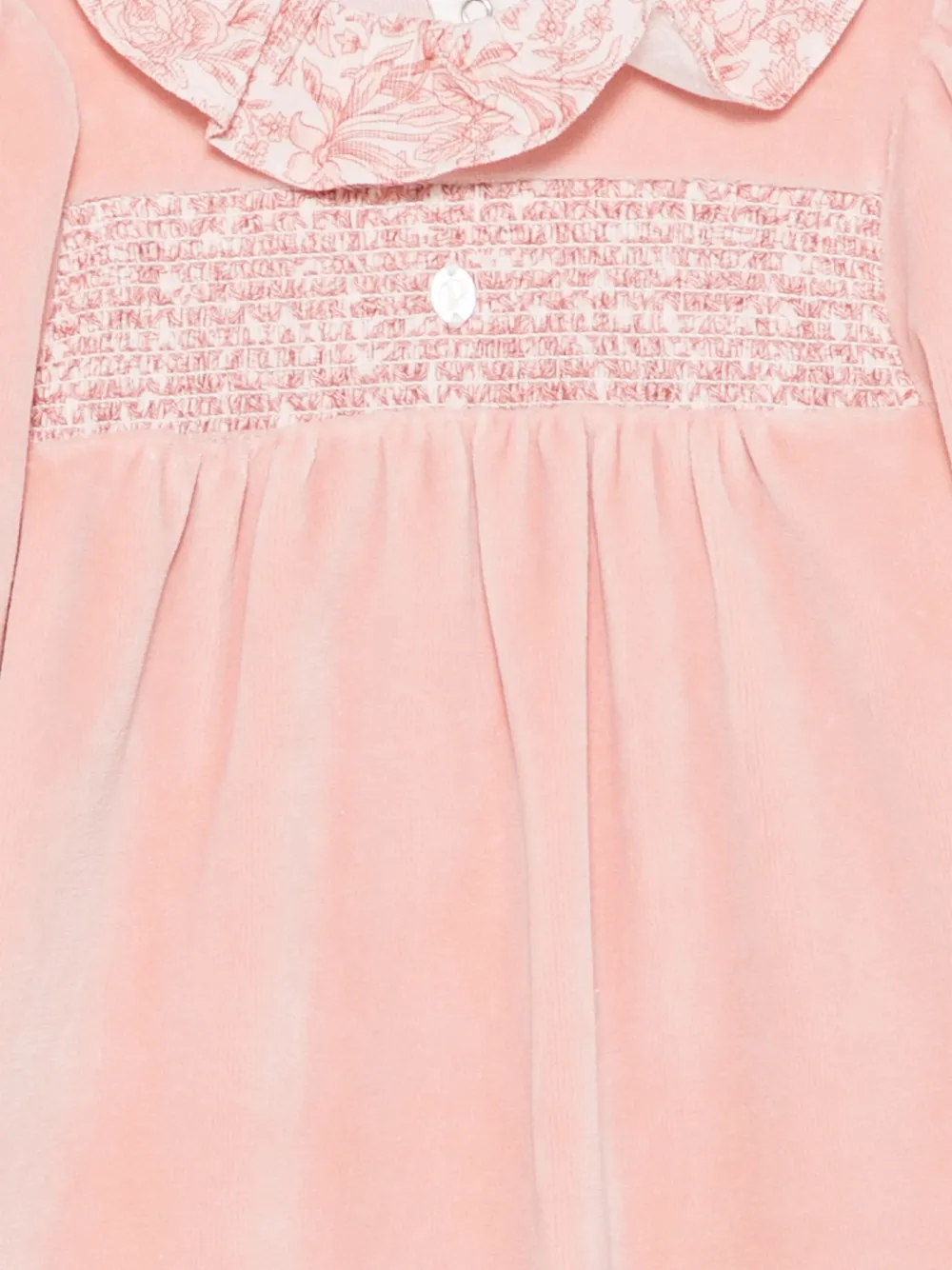 Patachou Pyjama met gesmockt vlak Roze