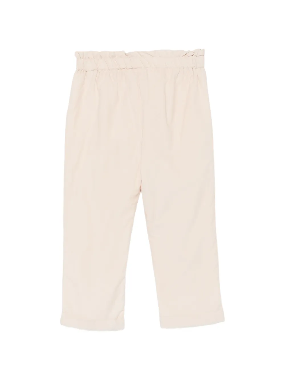 Patachou embroidered corduroy trousers Beige