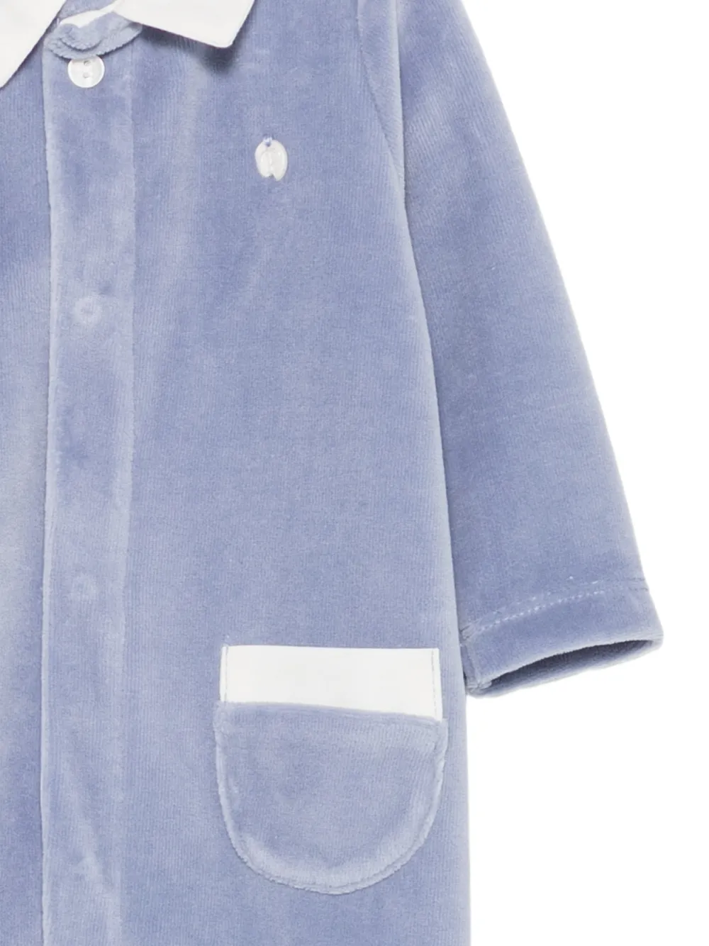 Patachou Pyjama met Peter Pan-kraag Blauw
