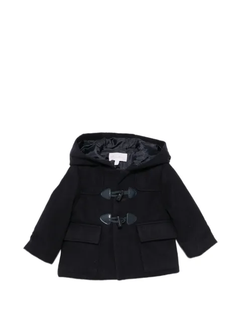 Patachou hooded toggle-fastening jacket