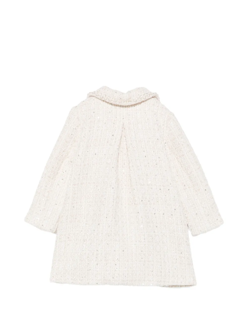 Patachou Tweed jack met pailletten Wit