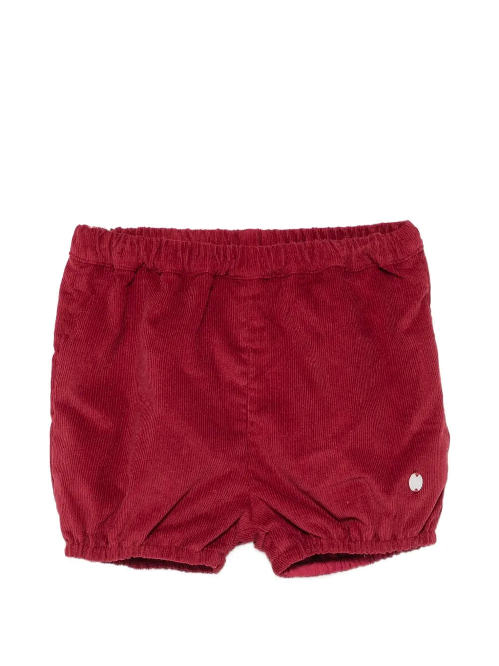 Patachou corduroy elasticated bloomers - Rouge Patachou corduroy elasticated bloomers - Rouge