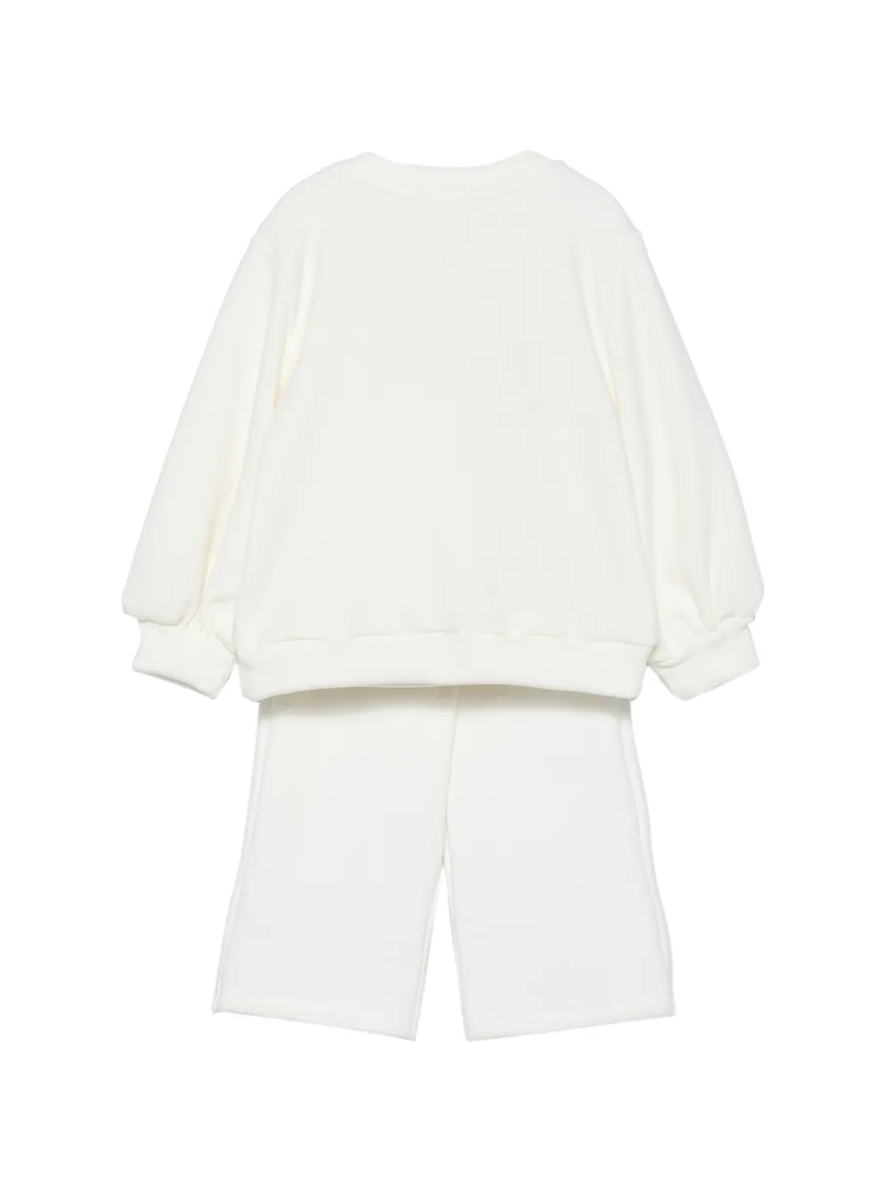 Patachou star-patch tracksuit Beige
