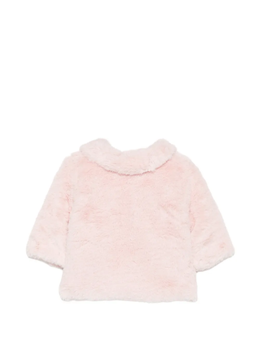 Patachou Peter Pan faux-fur collar jacket Roze