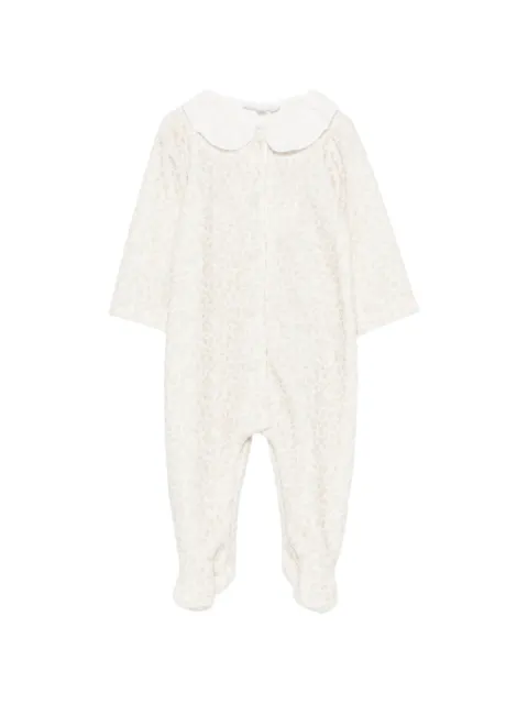 Patachou floral-print Peter Pan-collar pajamas