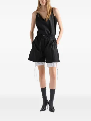 【美品】プラダ　PRADA 麻のキュロット 37299535_70087536_300.jpg