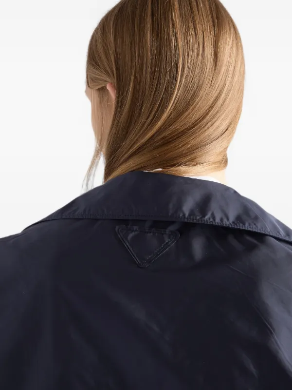 Prada Reversible Jersey Blouson Jacket | Blue | FARFETCH
