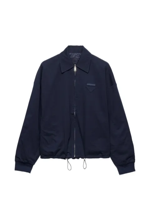 Prada reversible jersey blouson jacket