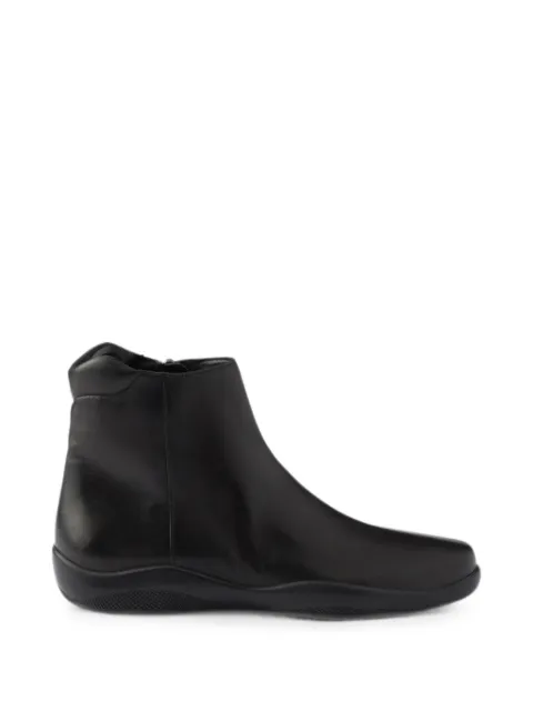 Prada Toblach Nappa leather booties