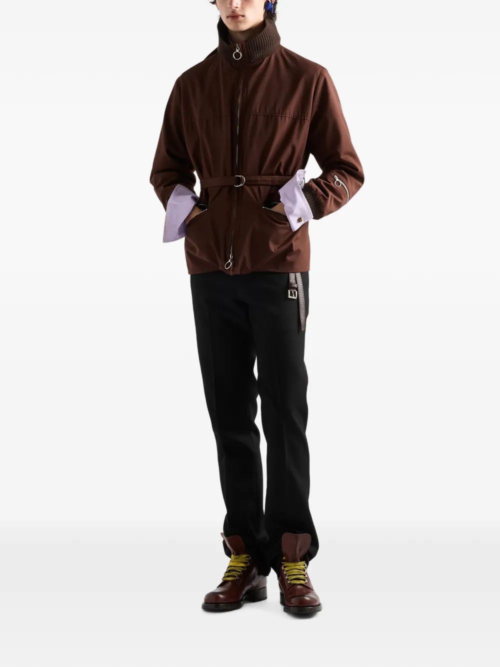 Prada Katoenen blouse Paars