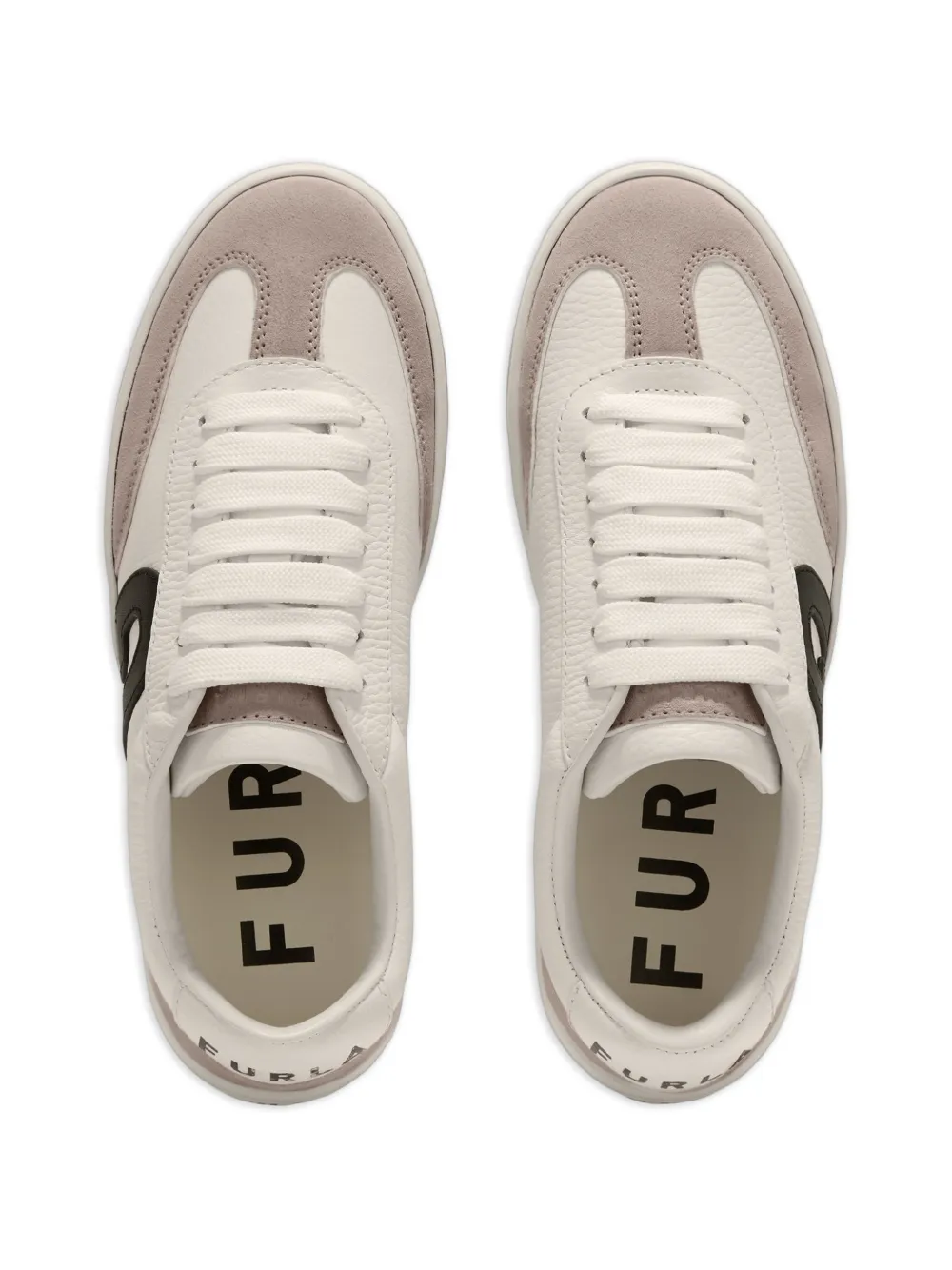 Furla Step logo-detail sneakers Wit