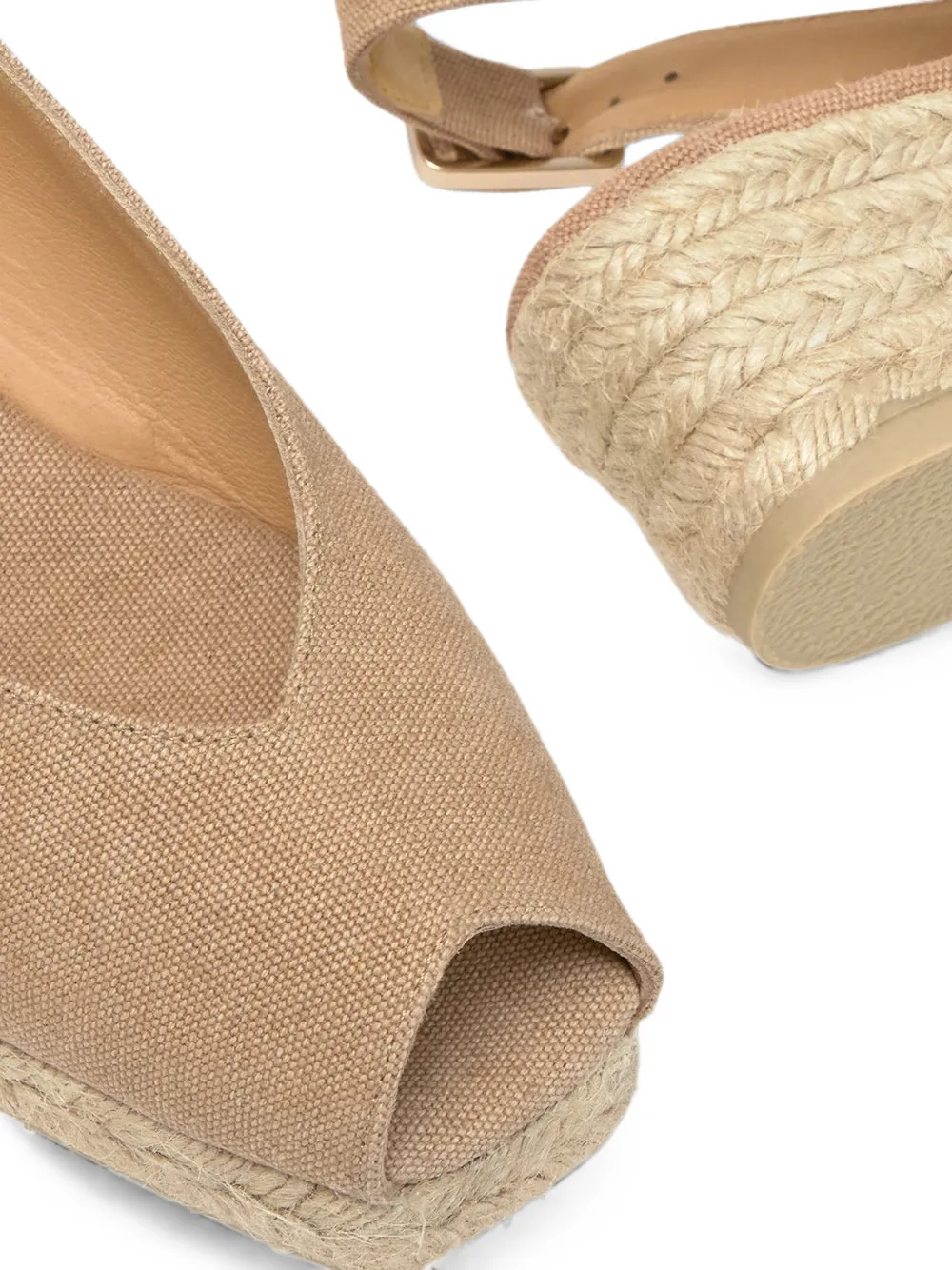 Castañer Diana wedge sandals Bruin