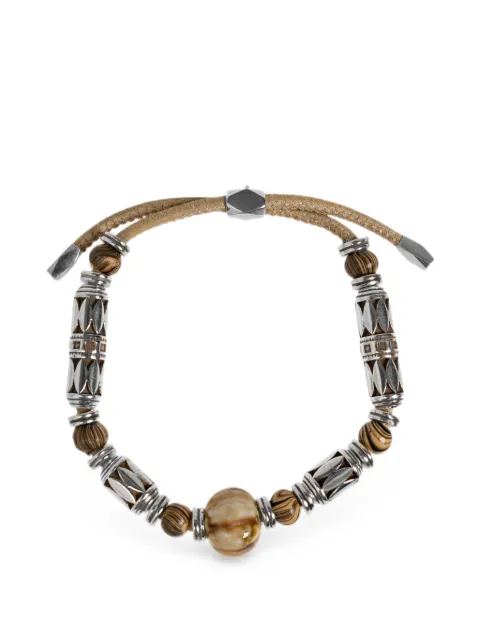 ISABEL MARANT Janis beaded adjustable bracelets