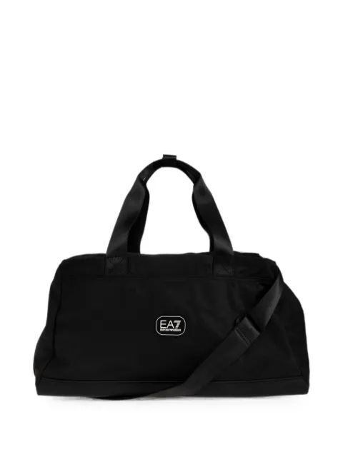 Ea7 Emporio Armani logo-patch holdall