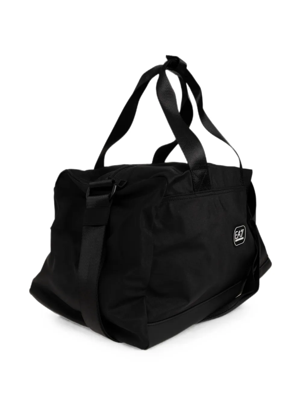 Ea7 Emporio Armani Reistas met logopatch Zwart