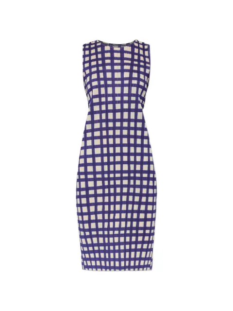 Pleats Please Issey Miyake Basket sleeveless midi dress